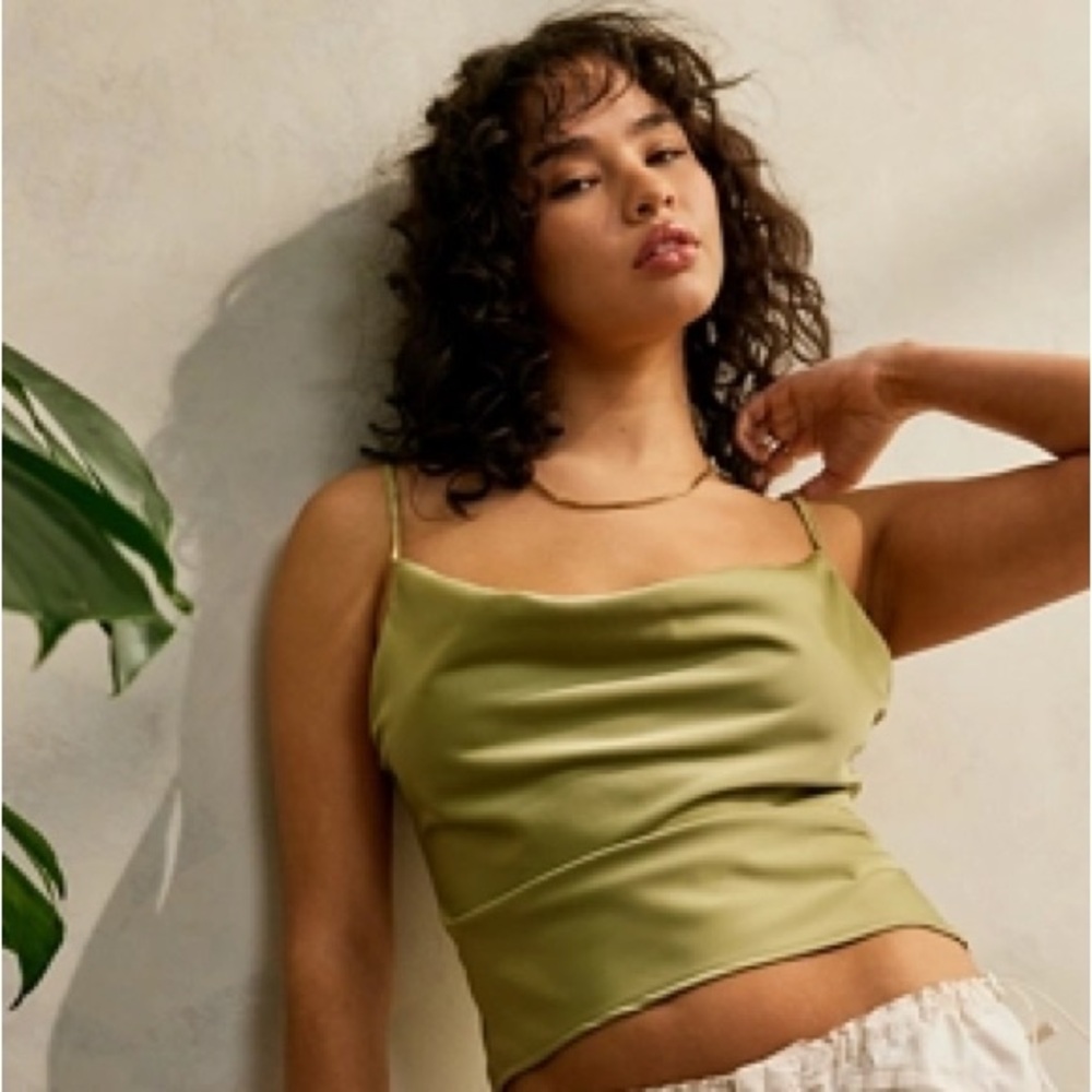 Urban Outfitters Mallory Satin Cami